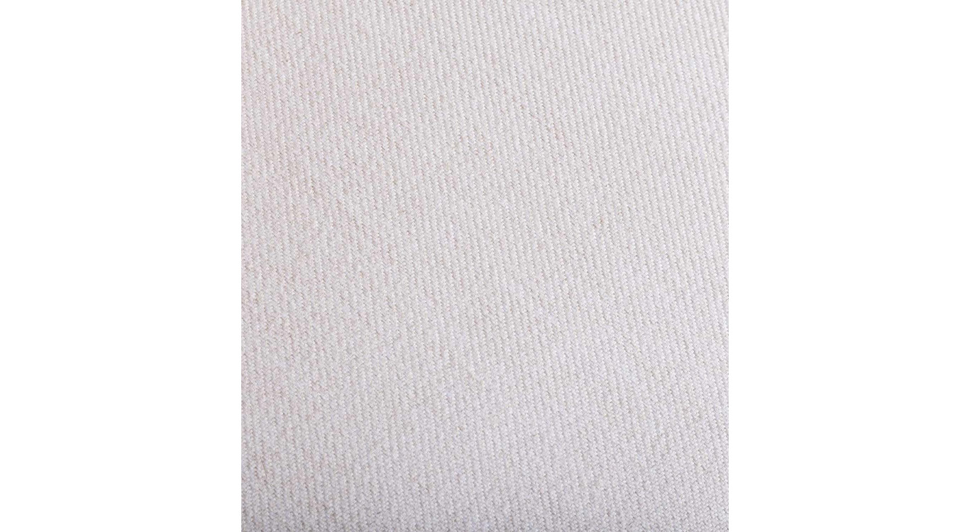 Fauteuil Bois Rotin Polyester Marron 55x60x83cm