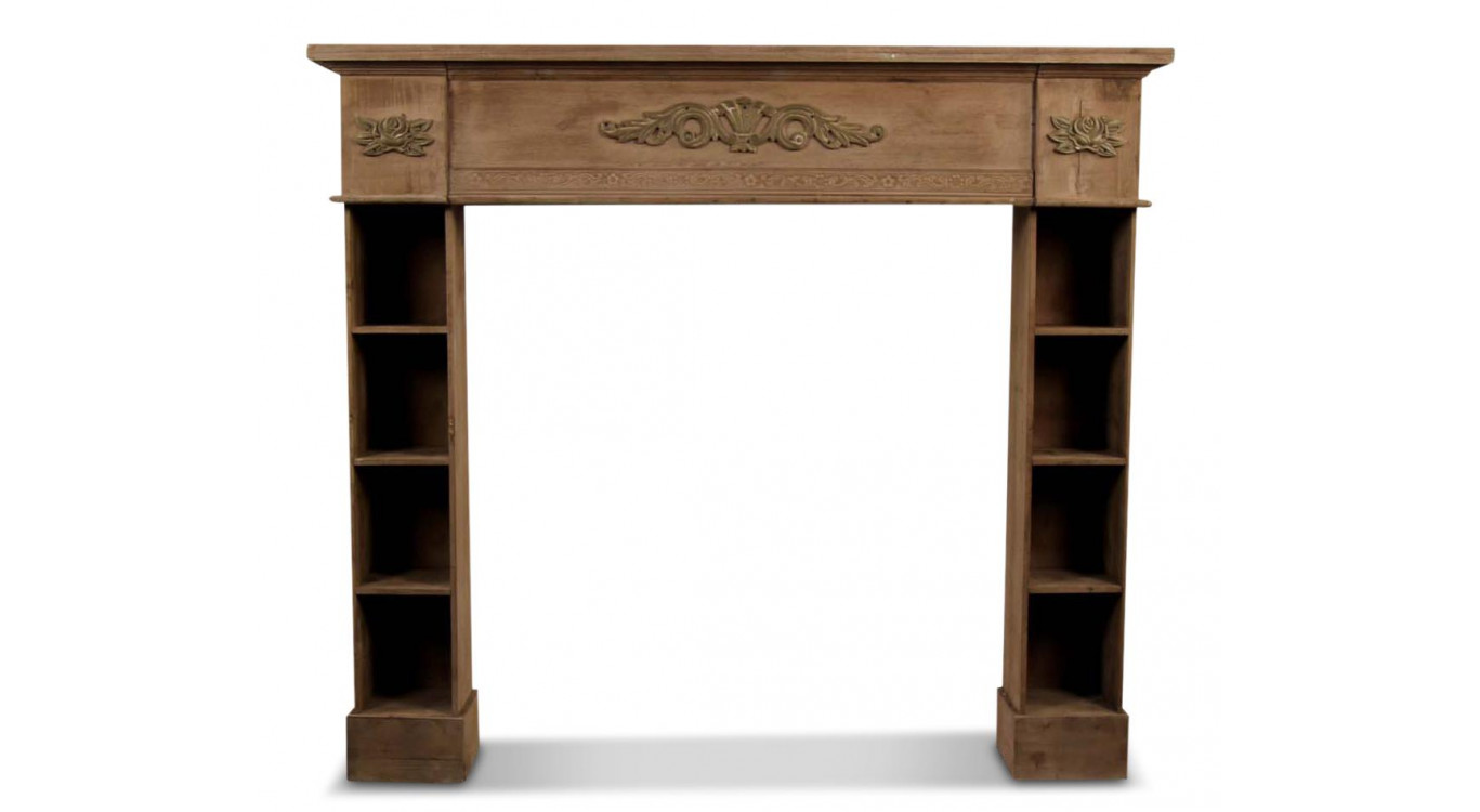 Einrahmung Mantel Kamin 115x20x101cm
