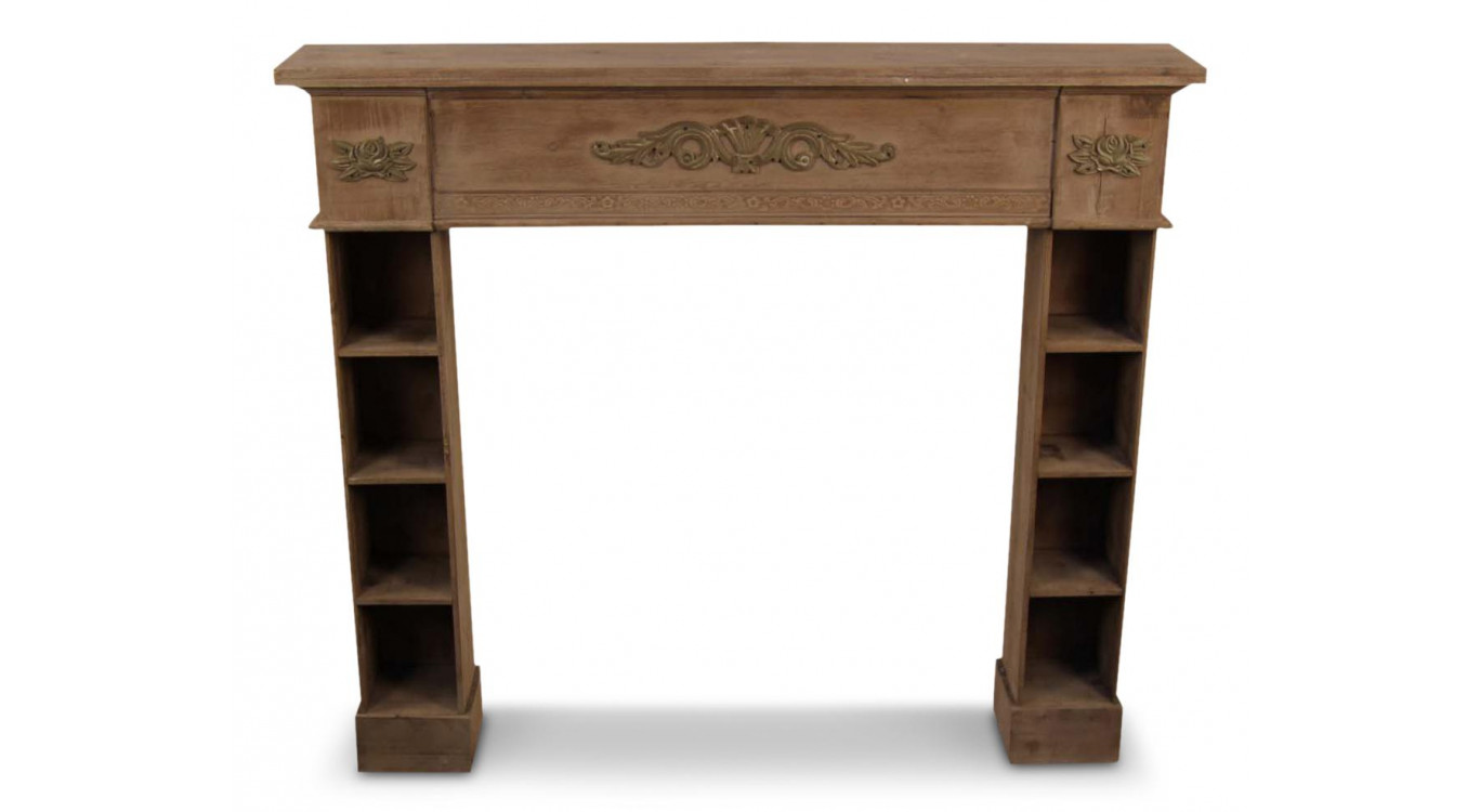 Einrahmung Mantel Kamin 115x20x101cm