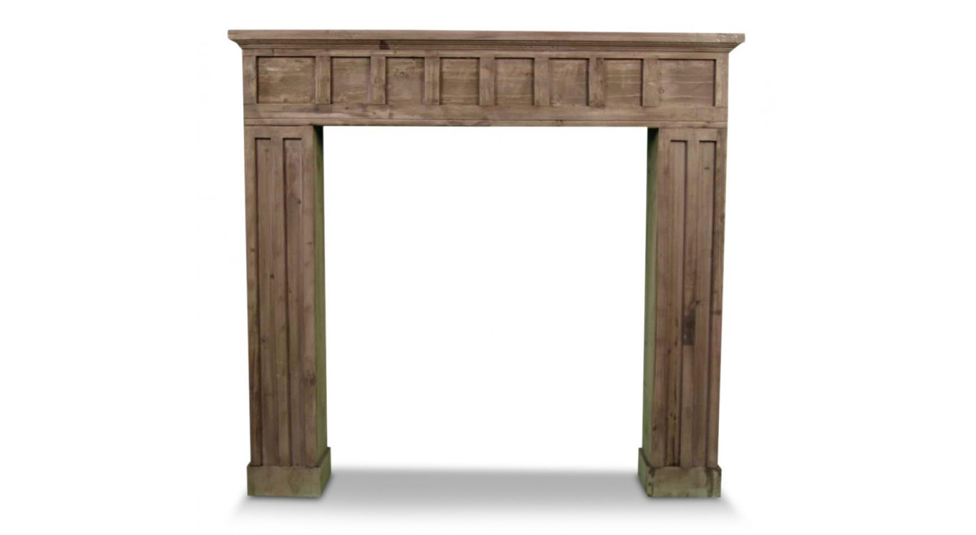 Einrahmung Mantel Kamin 108.5x19.5x101.5cm