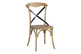 Brown Iron Wood Chair 50x50x92cm