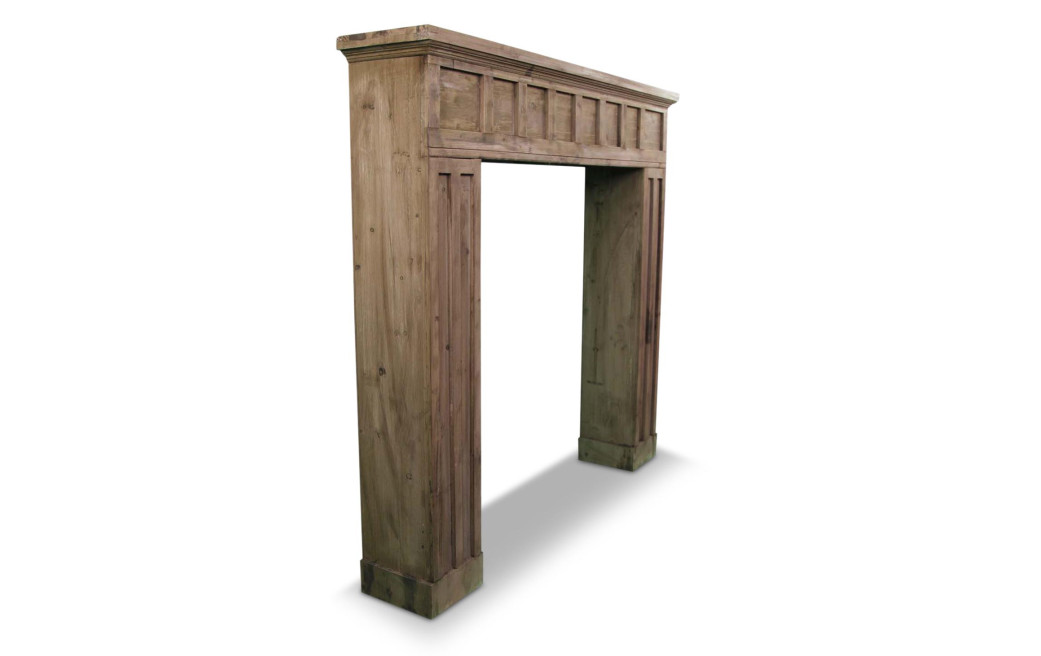 Einrahmung Mantel Kamin 108.5x19.5x101.5cm