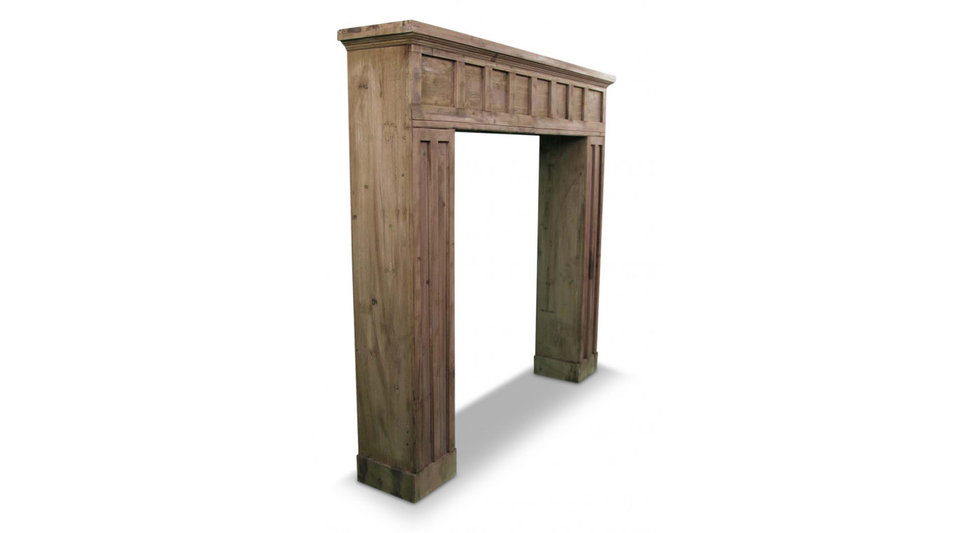 Einrahmung Mantel Kamin 108.5x19.5x101.5cm