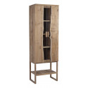 Geschirrschrank Holz Braun 60x40x185cm