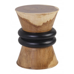Console Bois Marron 35x35x45cm