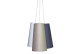 Kronleuchter Kunststoff Stoff Mehrfarbig 22x22x40cm
