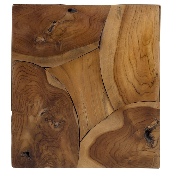 Console Bois Marron 35x35x45cm