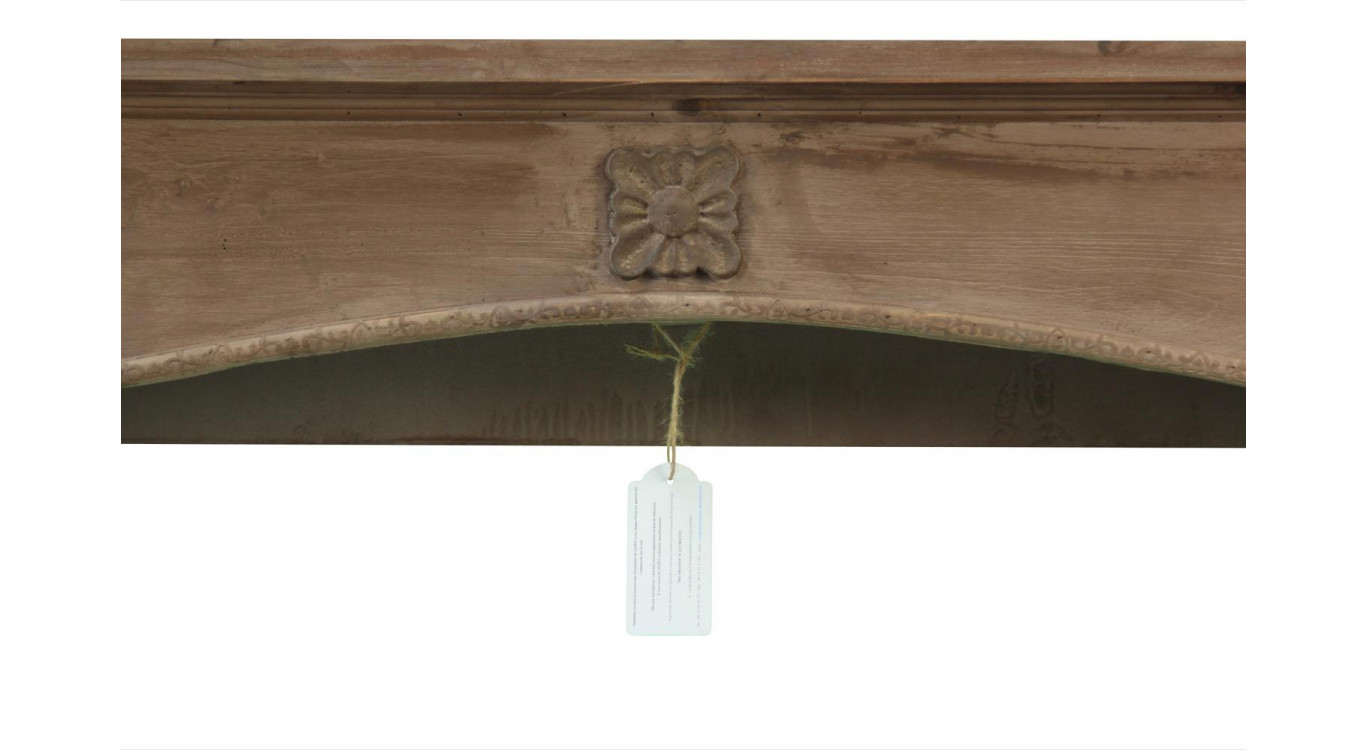 Einrahmung Mantel Kamin 116.5x18x101.5cm