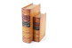 Buch Uncle Toms Cabin Orange Kunstlederkarton Braun 19x7x27cm