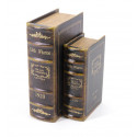 Buch Age of Innocence Kunstleder Karton Braun 15x7x23cm