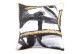 Polyester-Kissen Weiß 45x10x45cm