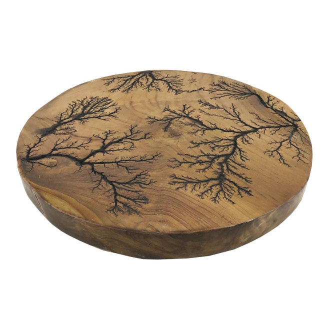 Tableau Bois Marron 50x50cm
