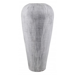 Vase TerreCuite Gris 40x40x80cm