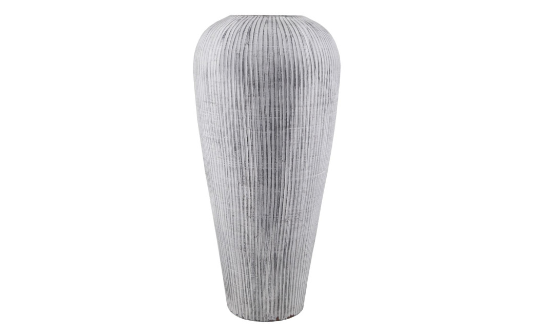 Vase TerreCuite Gris 40x40x80cm