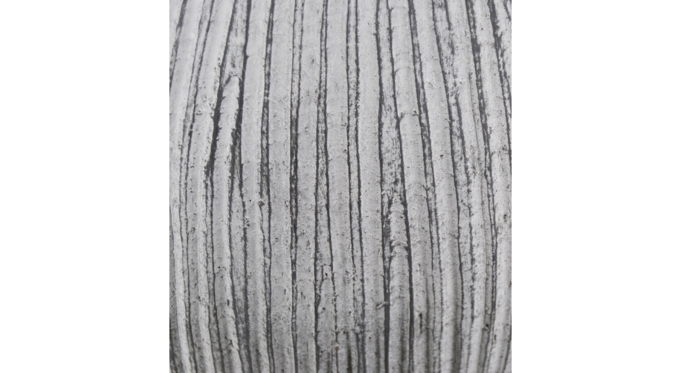 Vase TerreCuite Gris 40x40x80cm