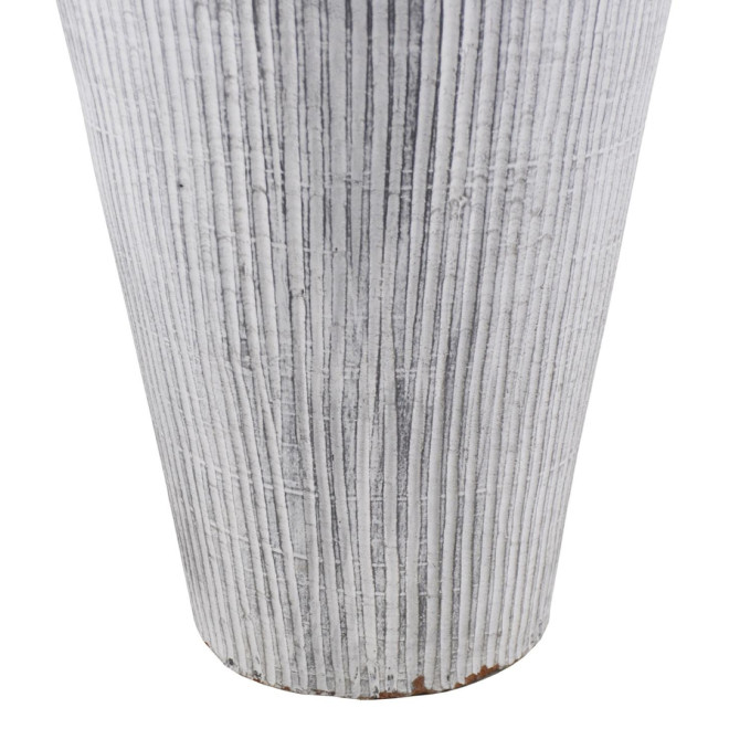 Vase TerreCuite Gris 40x40x80cm