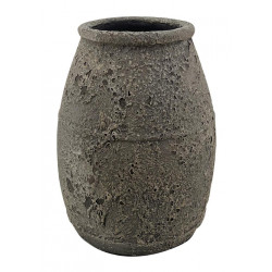 Vase TerreCuite Gris 23x23x30cm