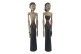 Lot de 2 statue