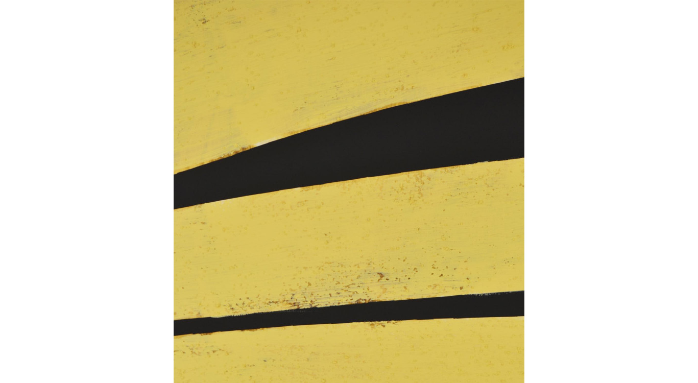 Tableau Bois Toile Or 100x140cm