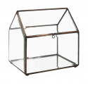 Caja de cristal Bronce 23x17x22cm