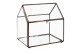 Caja de cristal Bronce 23x17x22cm