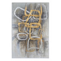 Painting Wood Canvas Grey 120x180cm