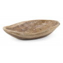 Holztablett Braun 55x28x12cm