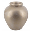 Vase terre cuite or