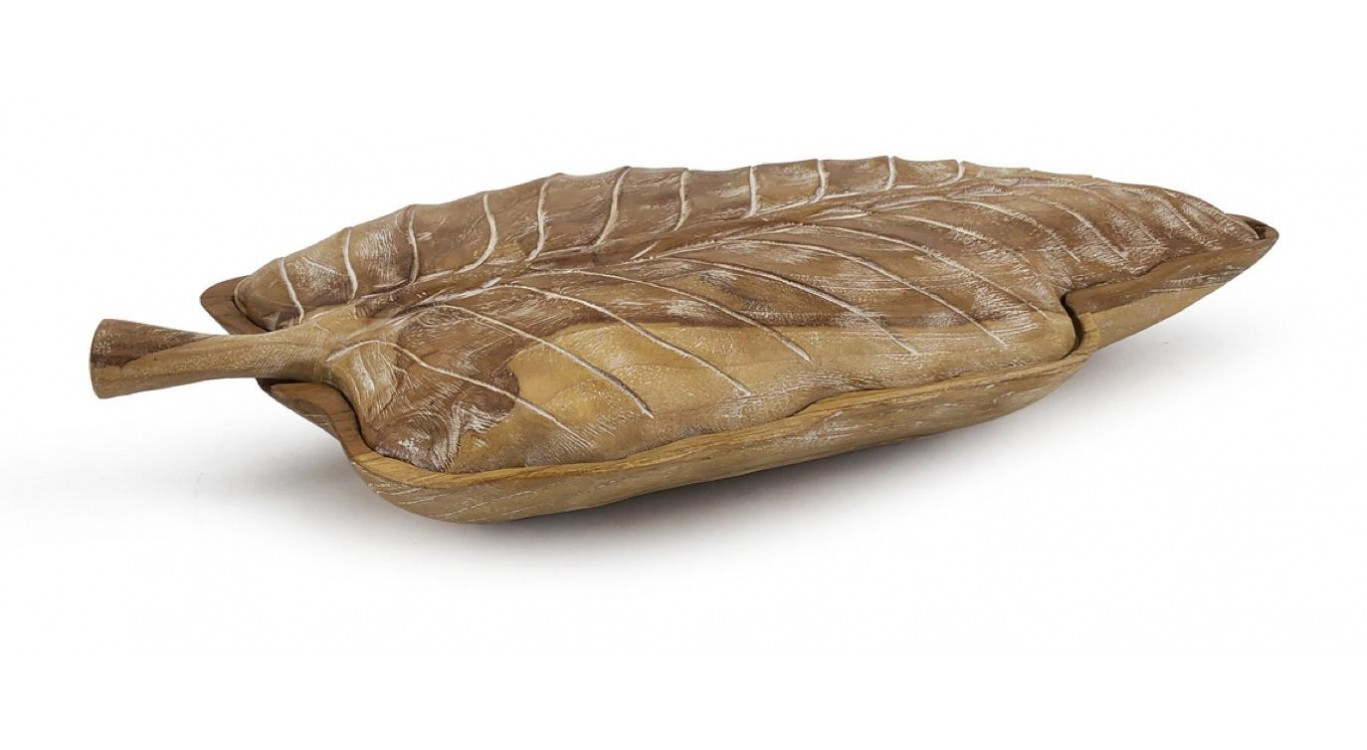 Boite Bois Marron 46x25x8cm