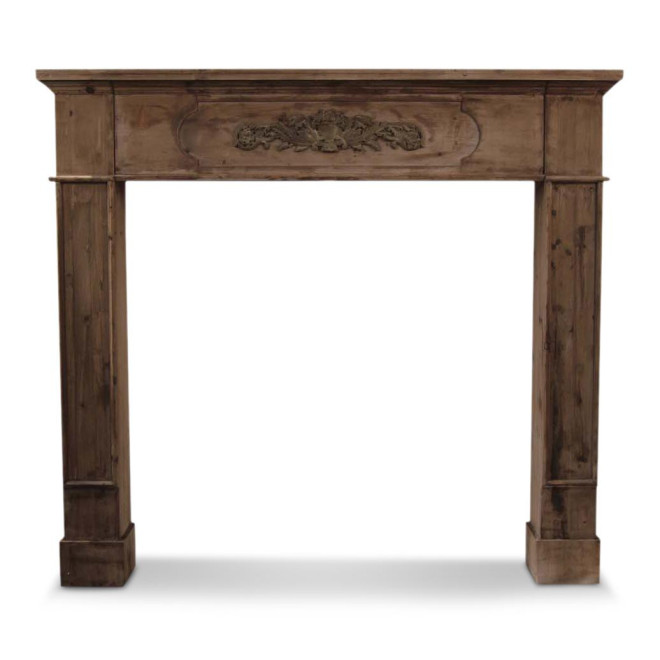 Einrahmung Mantel Kamin 112.5x19x102cm