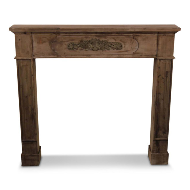 Einrahmung Mantel Kamin 112.5x19x102cm