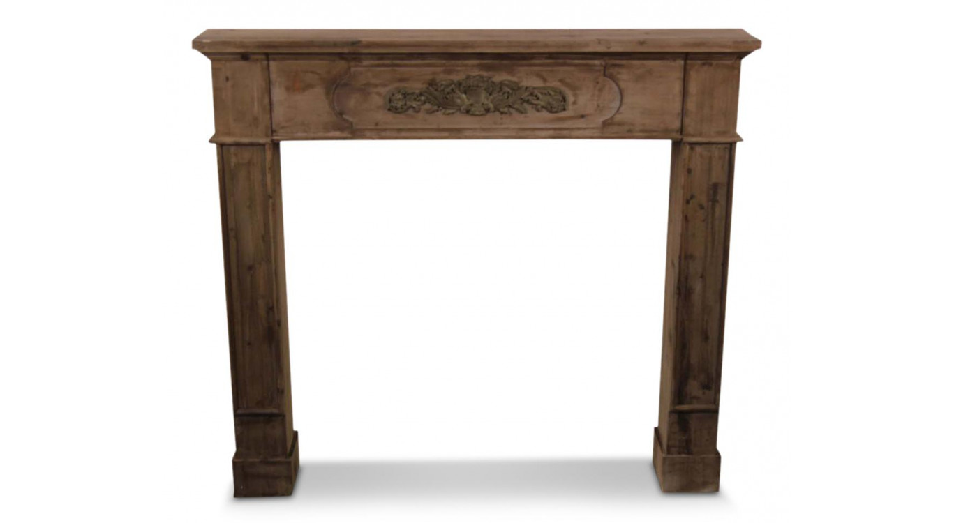 Einrahmung Mantel Kamin 112.5x19x102cm
