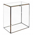 Dose Glas Bronze Bronze 25x15x37cm