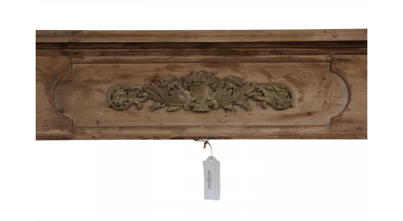 Einrahmung Mantel Kamin 112.5x19x102cm