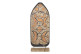 Scultura in legno marrone 45x15x110cm