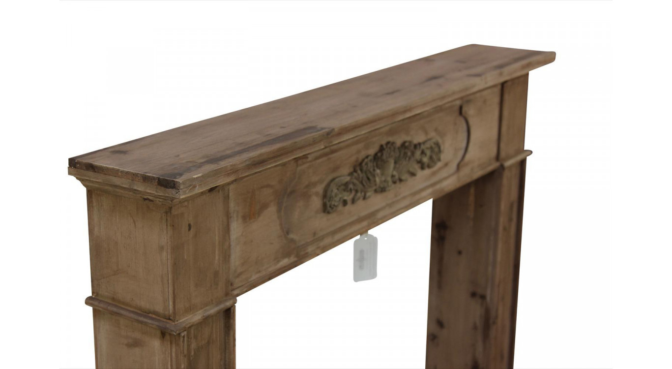 Einrahmung Mantel Kamin 112.5x19x102cm