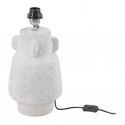 Lampe Ton Weiß 20x20x33cm