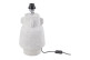Lampe Ton Weiß 20x20x33cm