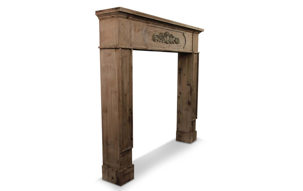 Einrahmung Mantel Kamin 112.5x19x102cm