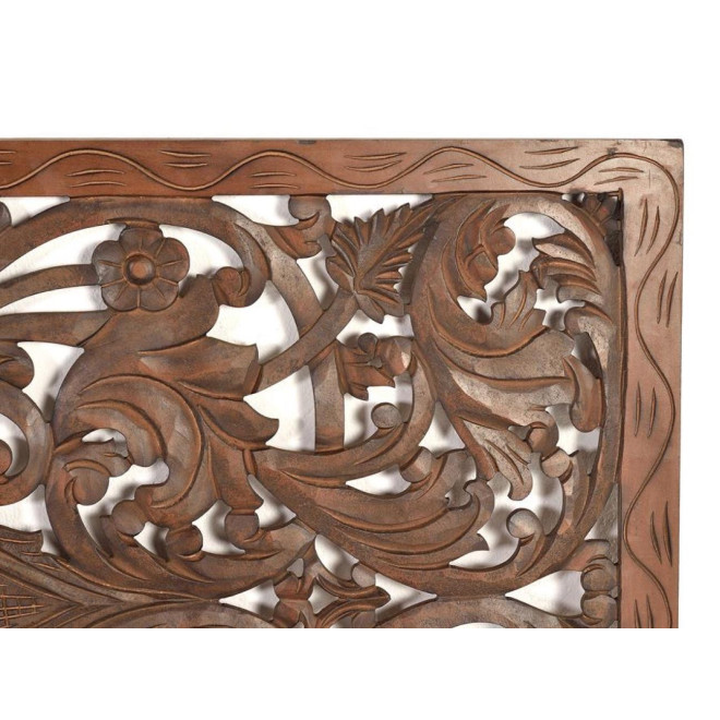 Tête De Lit Bois Marron 166x3x81cm