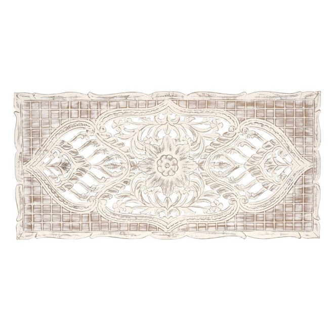 Tête De Lit Bois Blanc 166x3x81cm
