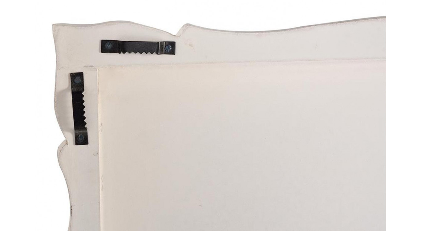 Tête De Lit Bois Blanc 166x3x81cm