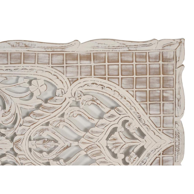 Tête De Lit Bois Blanc 166x3x81cm