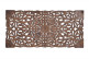 Testiera in legno marrone 166x3x81cm