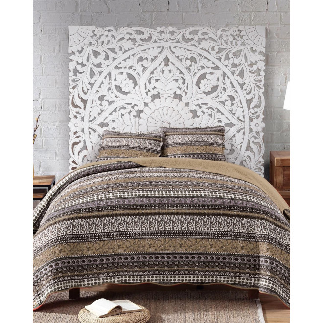 Tête De Lit Bois Blanc 120x4x120cm
