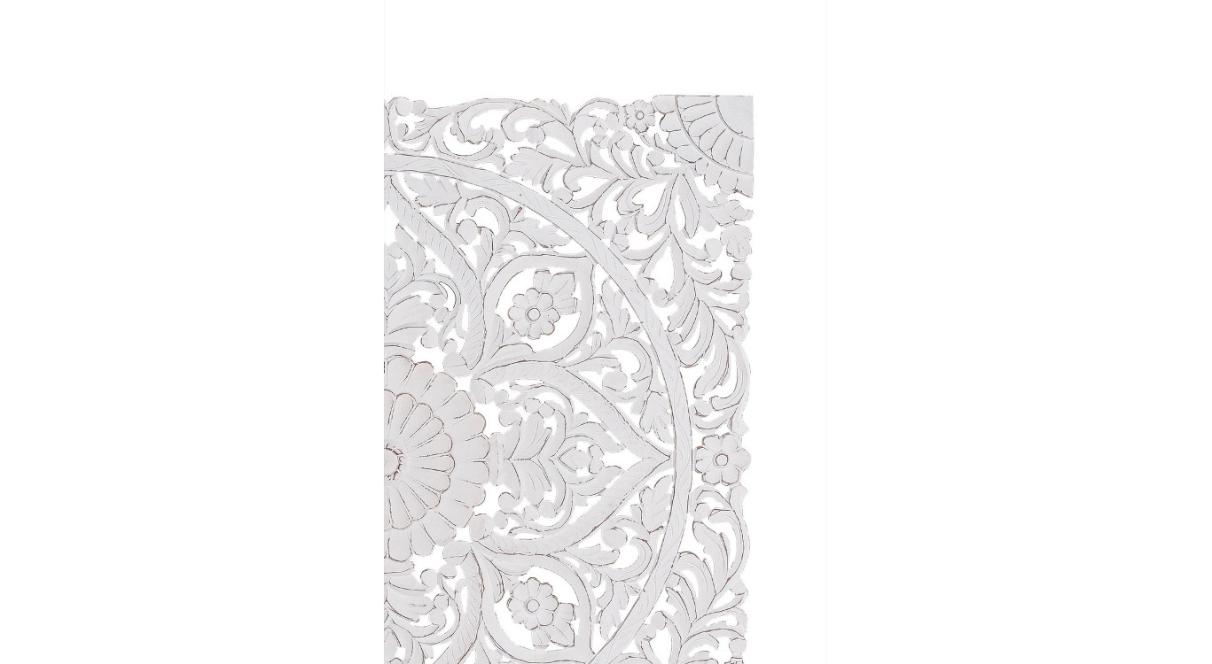 Tête De Lit Bois Blanc 120x4x120cm