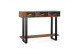 Consola de hierro marrón con 3 cajones 120x35x91cm