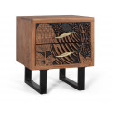 Table de chevet 2 tiroirs