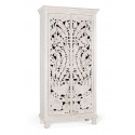White Wood Cabinet 90x40x180cm