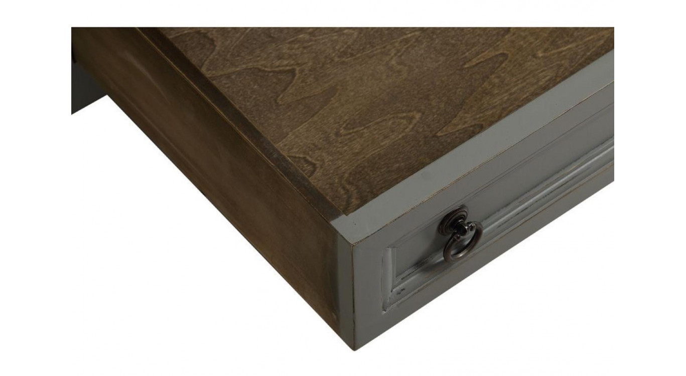 Table Basse Rectangulaire 2 Tiroirs